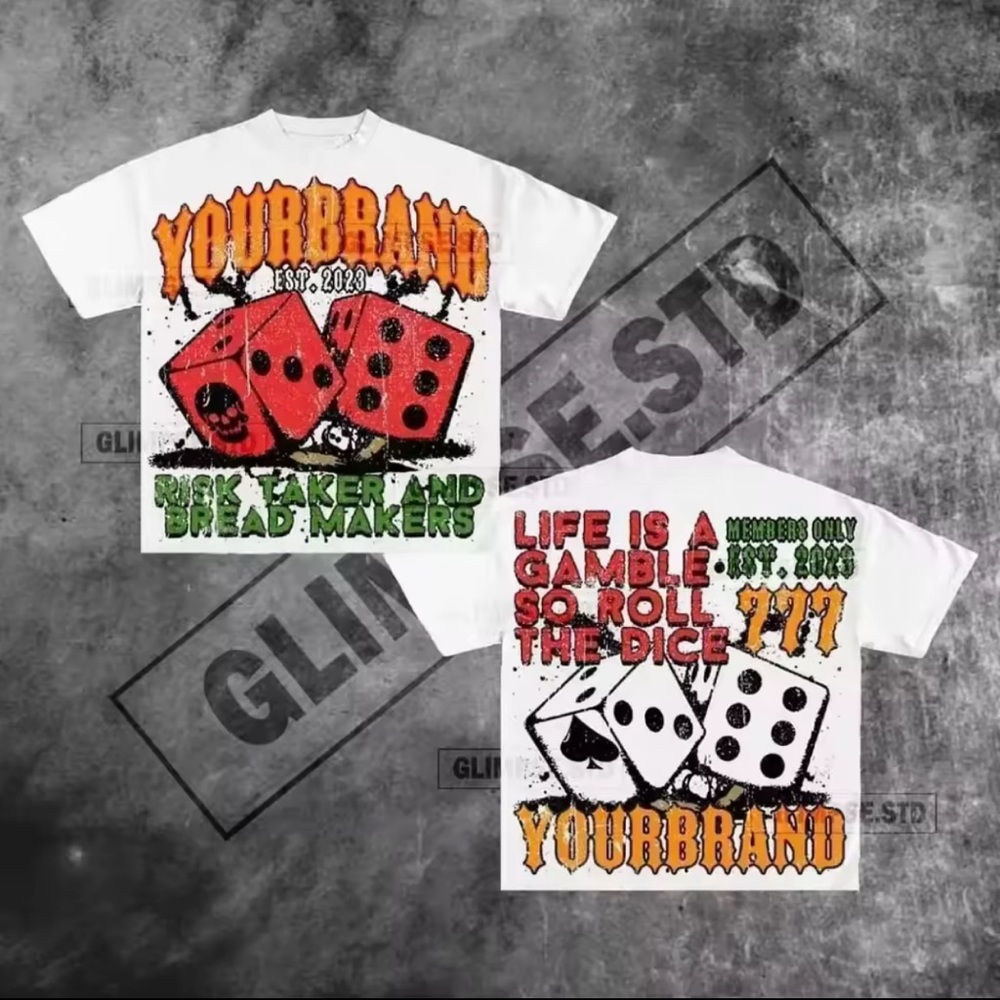 American Letter Graphic T Shirt Y2k Black